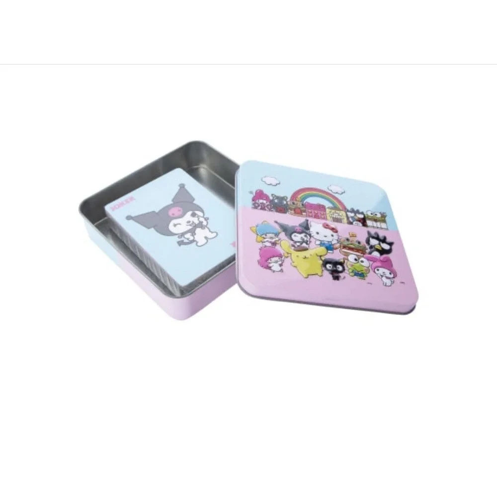 Hello Kitty and Friends Playing Cards in Tin Box‎ Gift Collectible New